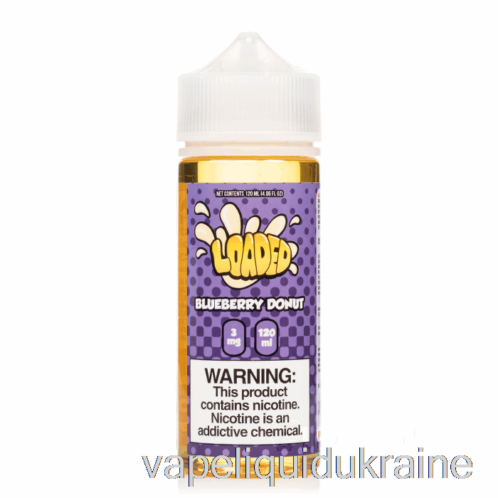 Vape Liquid Ukraine Blueberry Donut - Loaded E-Liquid - Ruthless Vapors - 120mL 3mg